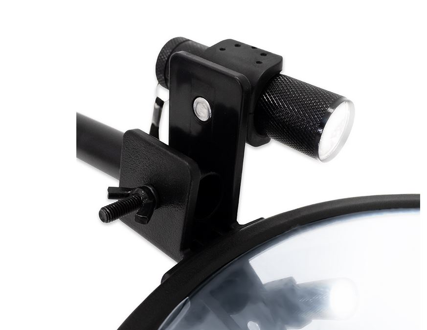 WD-ML egy kerekes alv�zvizsg�l� t�k�r l�mp�val